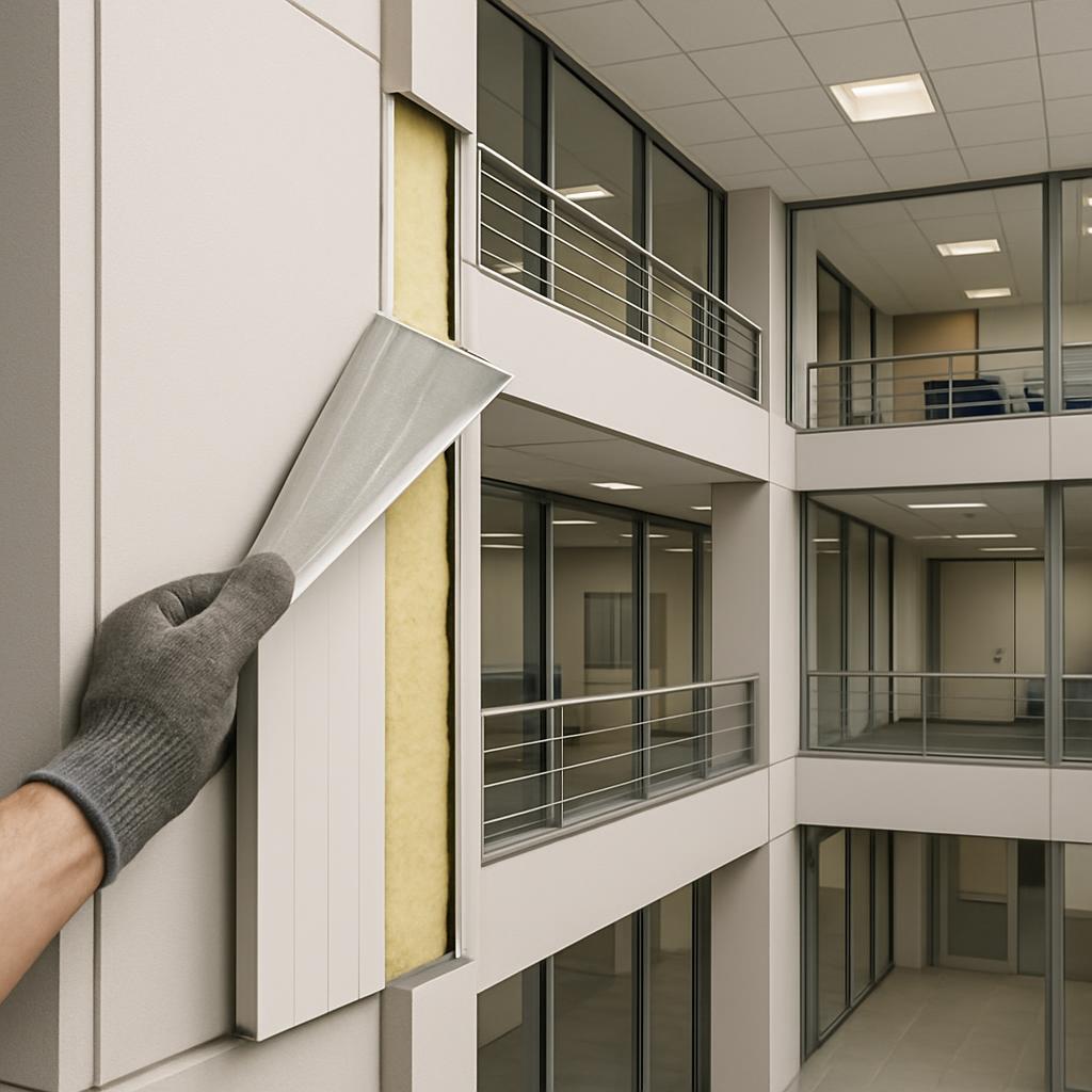 Allowed window breakout in CI buildings.